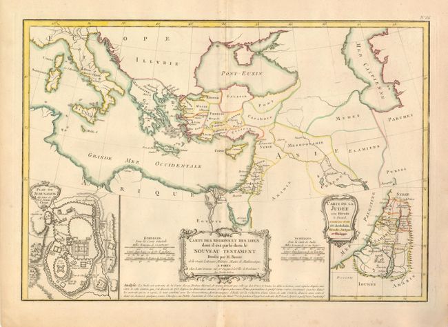 Carte des Regions et des Lieux dont il est parle dans le Nouveau Testament