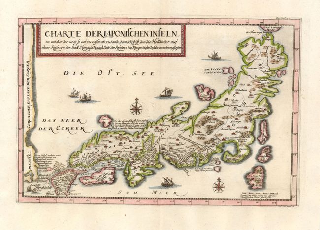 Charte der Iaponischen Inseln
