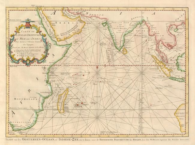 Carte de l'Ocean Oriental, ou Mer des Indes