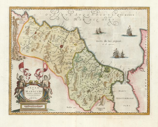 Fezzae et Marocchi Regna Africae Celeberrima, describebat Abrah: Ortelius