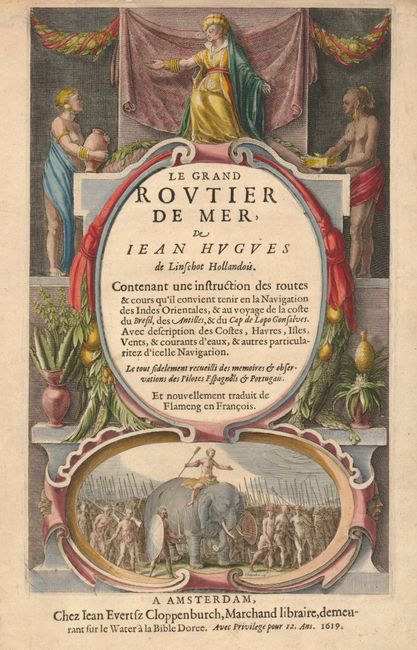 Le Grand Routier de Mer, de Iean Hugues de Linschot Hollandois