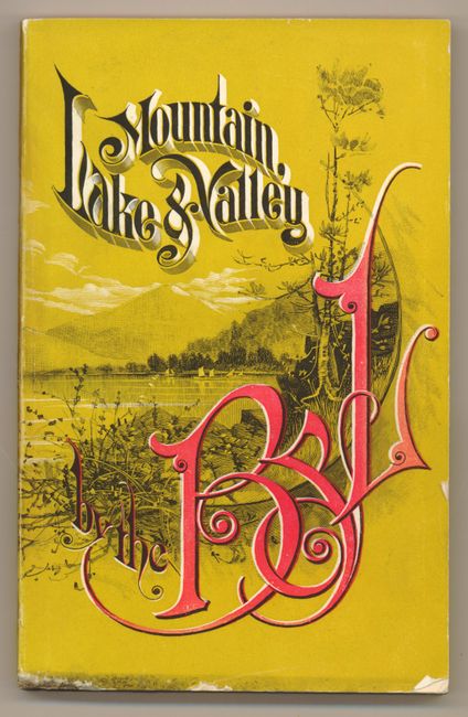 Mountain Lake and Valley by the B & L