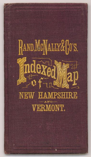 Rand McNally & Co.'s Vermont and New Hampshire