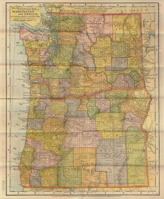 Up-to-Date Map of Washington and Oregon.