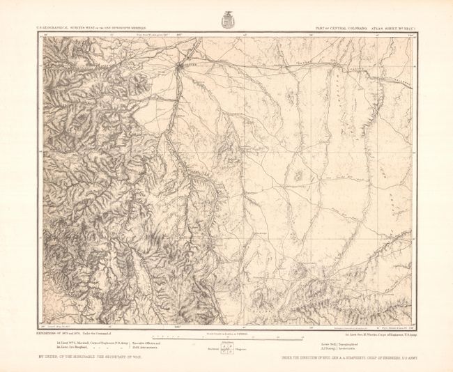 Part of Central Colorado Atlas Sheet No. 53