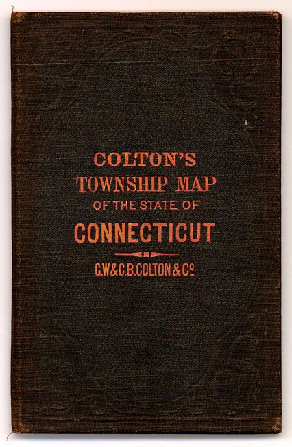 Colton's Township Map of the State of Connecticut