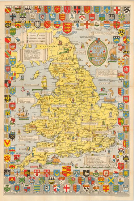 Historical Map of England and Wales