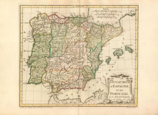 Royaumes d'Espagne, et de Portugal