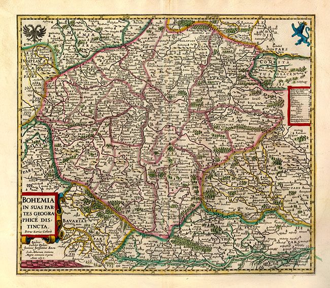 Bohemia in suas partes geographice distincta