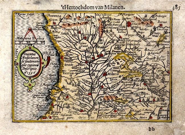 Ducatus Mediolanensis finitimaruque regionu Descriptio