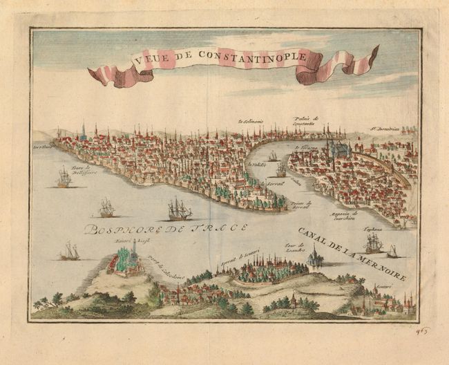 Veue de Constantinople