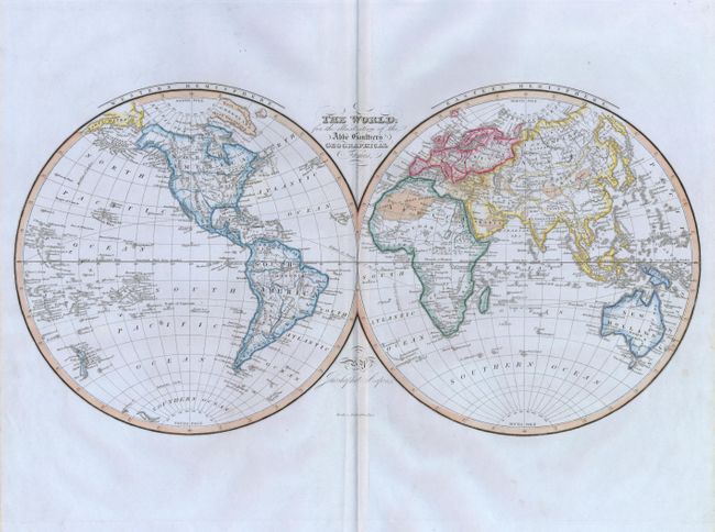 The World; for the Illustration of the Abbe Gaultier's Geographical Games
