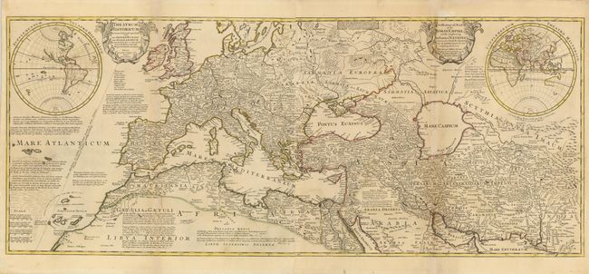 An Historical Map of the Roman Empire and the neighboring Barbarous Nations to the year of our Lord Four Hundred when the Empire began to be rent with foreign Invasions