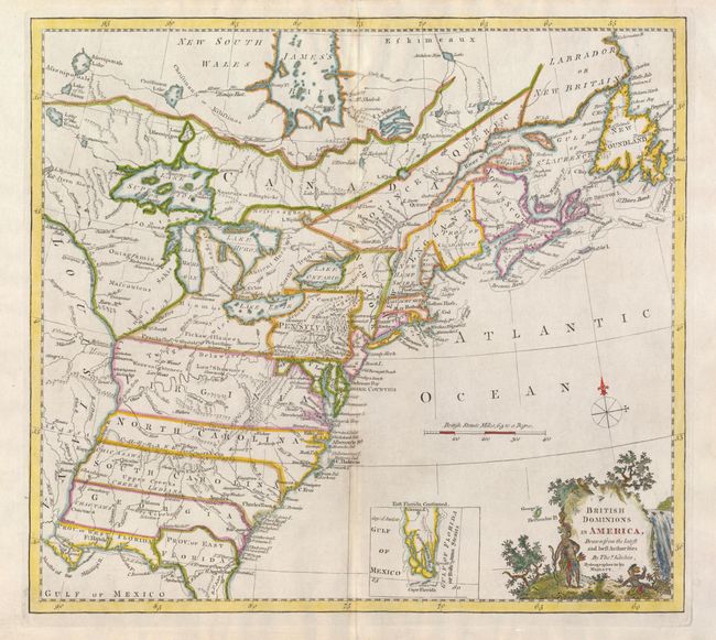 British Dominions in America, Drawn from the latest and best Authorities