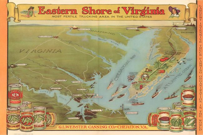 Eastern Shore of Virginia Most Fertile Trucking Area in the United States