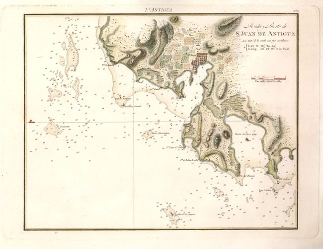 Rada y Puerto de S. Juan de Antigua