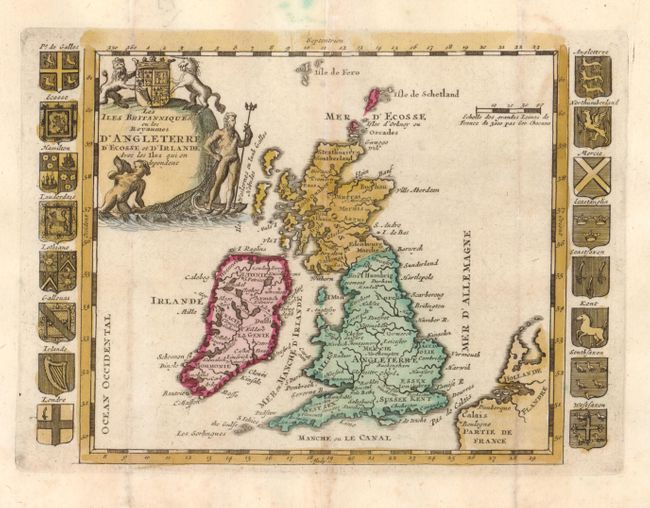 Les Iles Britanniques on les Royaumes d'Angleterre d'Ecosse et d'Irlande