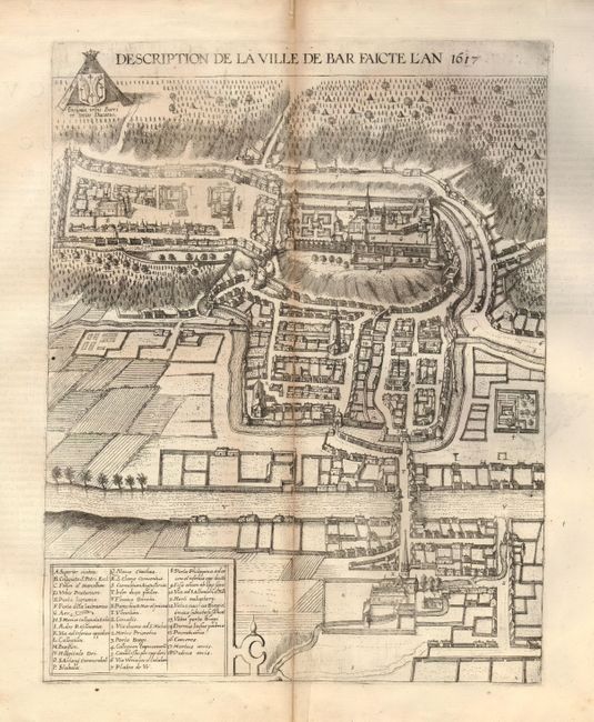 Description de la Ville de Bar Faicte l'An 1617