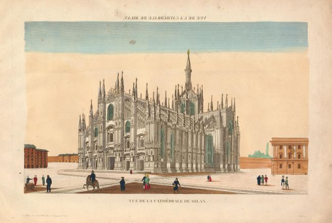 Vue de la Cathedrale de Milan