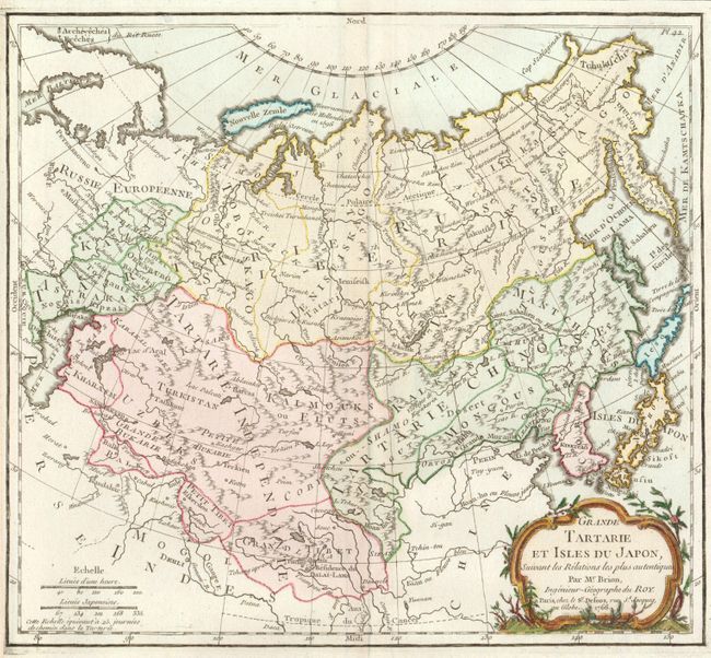 Grande Tartarie et Isles du Japon, Suivant les Relations les plus autentiques