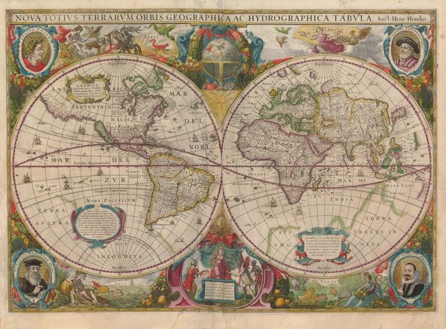 Nova Totius Terrarum Orbis Geographica ac Hydrographica Tabula