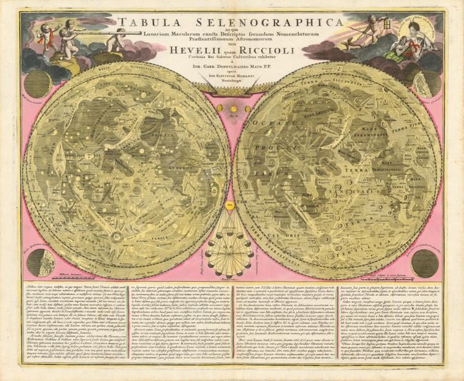 Tabula Selenographica in qua Lunarium Macularum exacta Descriptio secundum Nomenclaturam Praestantissimorum Astronomorum tam Hevelii quam Riccioli