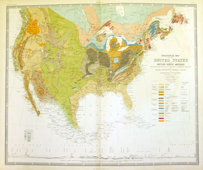 Geological Map of the United States and British North America