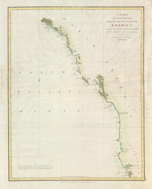Chart of Part of the North West Coast of America