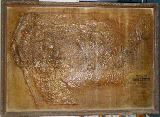 Relief Map of United States