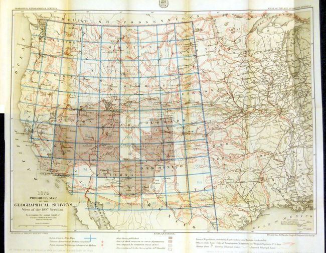 Old World Auctions Auction 133 Lot 188 Progress Map of the U. S