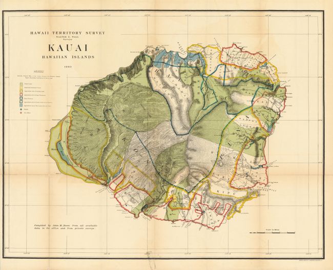 Hawaii Land Ownership Map Old World Auctions - Auction 133 - Lot 240 - [Lot Of 5 Hawaii Territorial  Surveys Maps]
