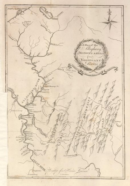 A Map of the Alleghany Monongahela and Yohiogany Rivers
