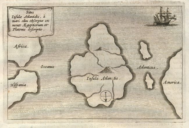 Situs Insulae Atlantidis, a Mari olim absorptae ex mente Aegyptiorum et Platonis descriptio