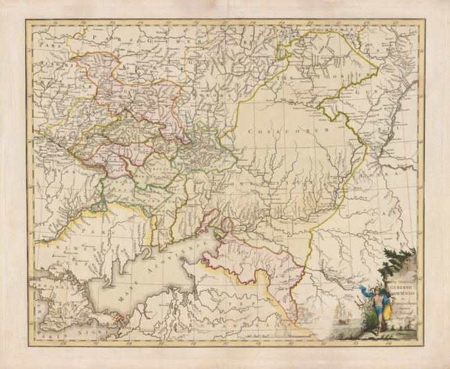 Mappa Generalis Gubernii Asowiensis in Circulos divisi