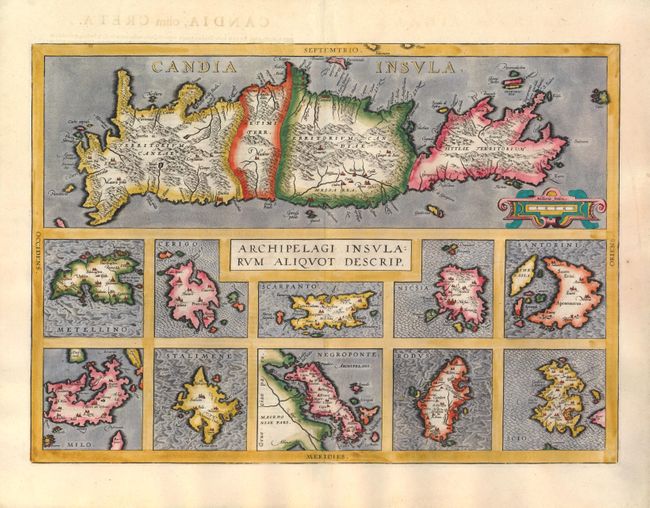 Candia Insula - Archipelagi Insularum Aliquot Descrip.