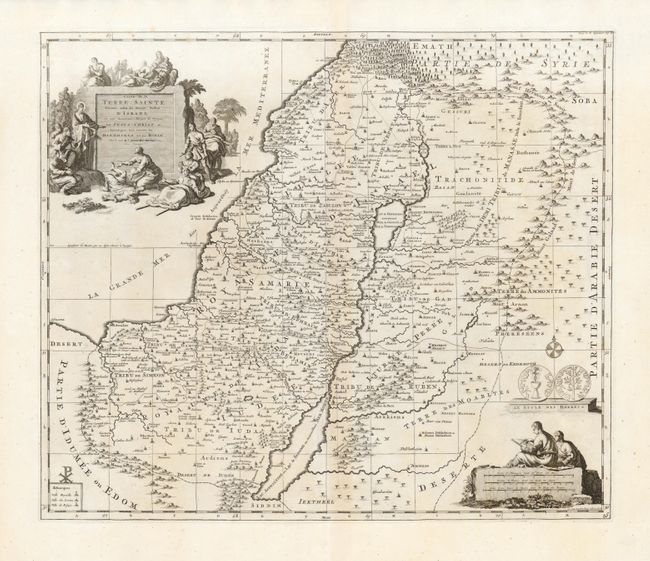 Carte de la Terre Sainte