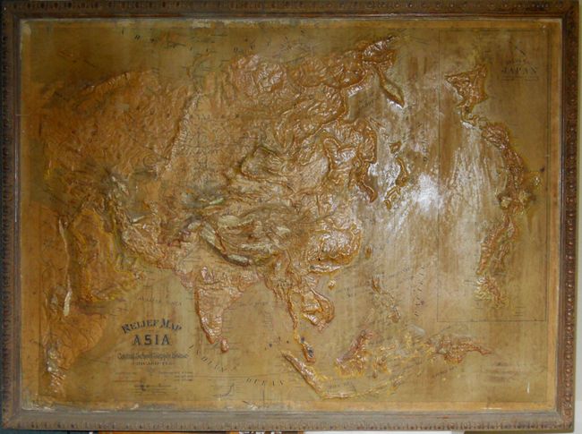 Relief Map of Asia