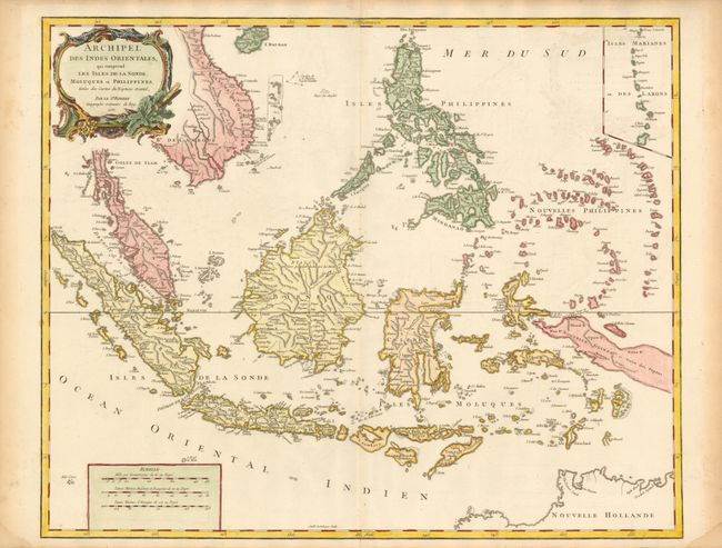 Archipel des Indes Orientales, qui comprend Les Isles de la Sonde, Moluques et Philippines