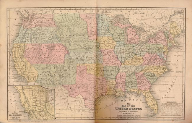 Mitchell's School Atlas: Comprising the Maps and Tables Designed to Accompany Mitchell's School and Family Geography