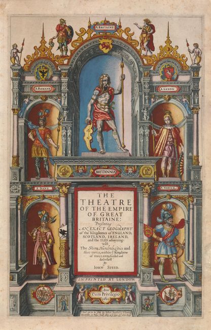 The Theatre of the Empire of Great Britaine.  Presenting an Exact Geography of the Kingdomes of England, Scotland, Ireland and the Iles Adjoyning