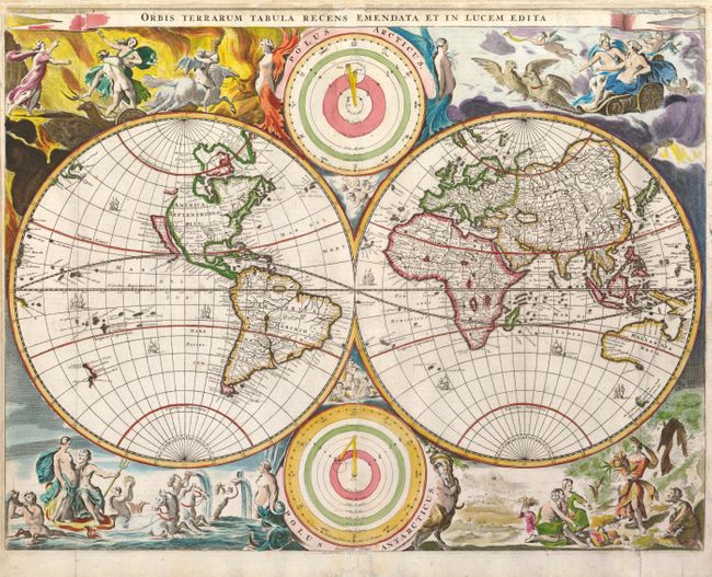 Orbis Terrarum Tabula Recens Emendata et in Lucem Edita