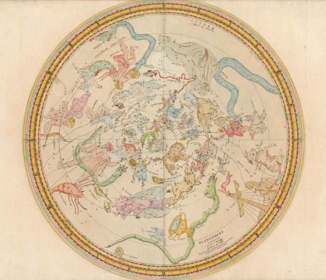 Planisphere Celeste Par le Sr. Hardy