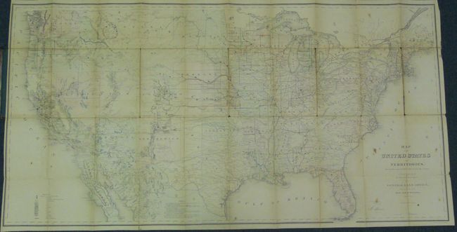 Map of the United States and Territories Showing the extent of Public Surveys and other details constructed from the Plats and official sources of the General Land Office