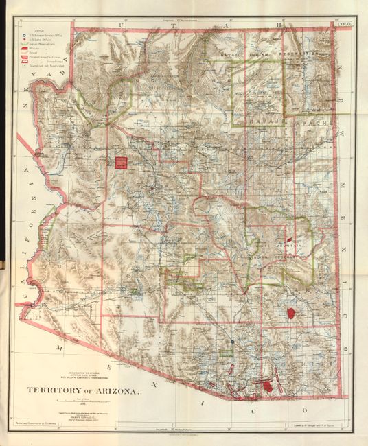 Territory of Arizona [and] Report of the Governor of Arizona [and] Territory of Arizona