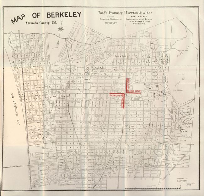 Map of Berkeley Alameda County Cal.