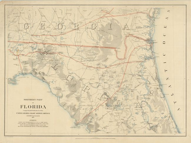 Old World Auctions Auction 134 Lot 245 Northern Part Of Florida