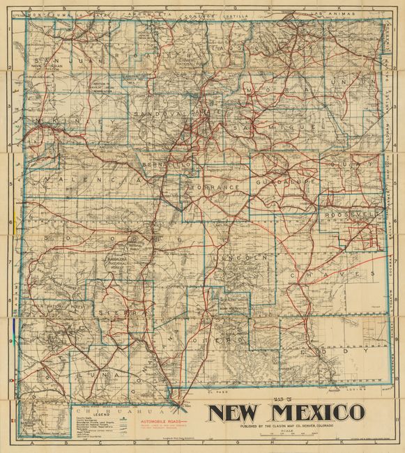 Map of New Mexico