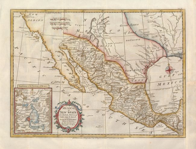 Mexico, or New Spain; in which the Motions of Cortes may be traced