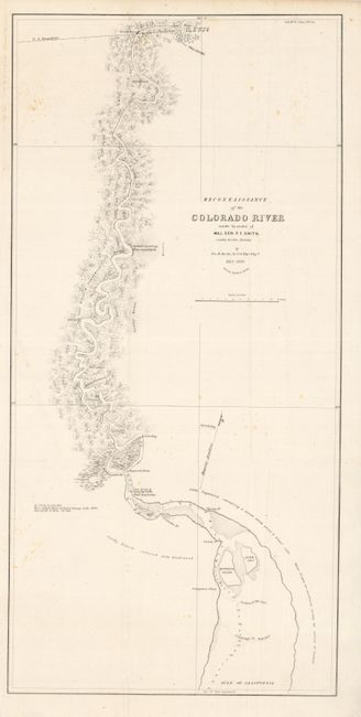 Reconnaissance of the Colorado River made by order of Maj. Gen. P.F. Smith