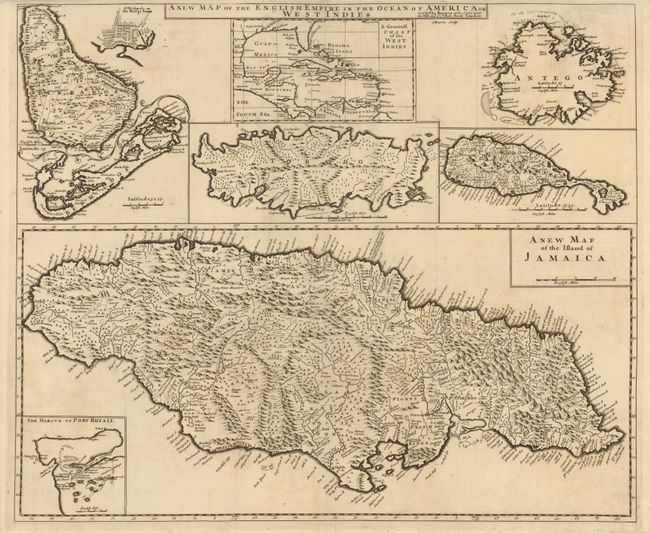 A New Map of the English Empire in the Ocean of America or West Indies